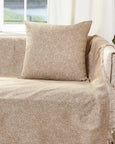 Διακοσμητική Μαξιλαροθήκη Charisma Cotton Dots Beige 57X57